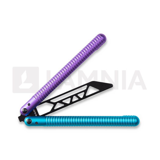 Glidr Sahara balisong trainer, blurple