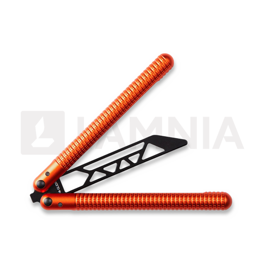 Glidr Sahara balisong träningsknivar, desert orange