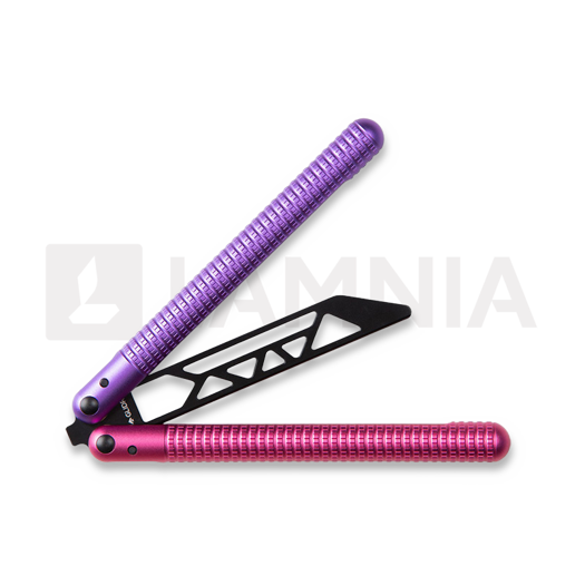 Glidr Sahara balisong trainer, milky way