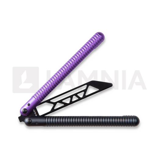Coltello a farfalla per allenamento Glidr Sahara, purple rain