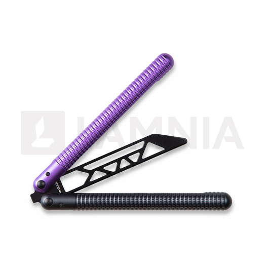 Glidr Sahara balisong trainer, purple rain