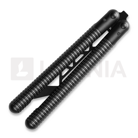 Glidr Sahara balisong trainer, rhino grey