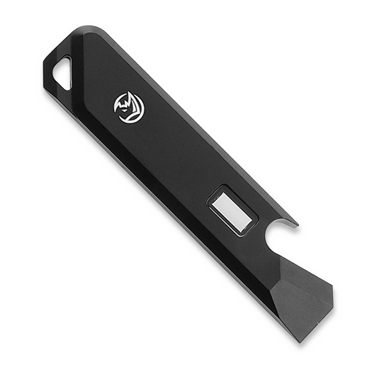 Glow Rhino Pry Bar Aluminum, preto