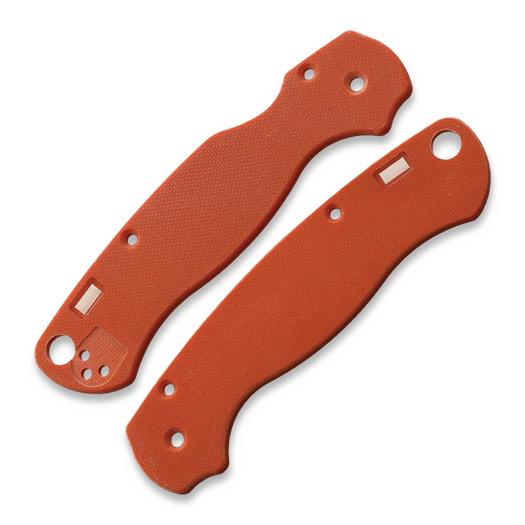 Glow Rhino Spyderco Para2 Scales Orange