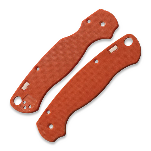 Glow Rhino Spyderco Para2 Scales Orange