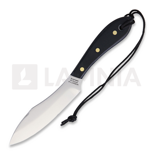 Grohmann Survival Knife överlevnadskniv, black micarta