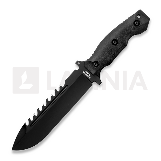Halfbreed Blades Large Survival Knife, black