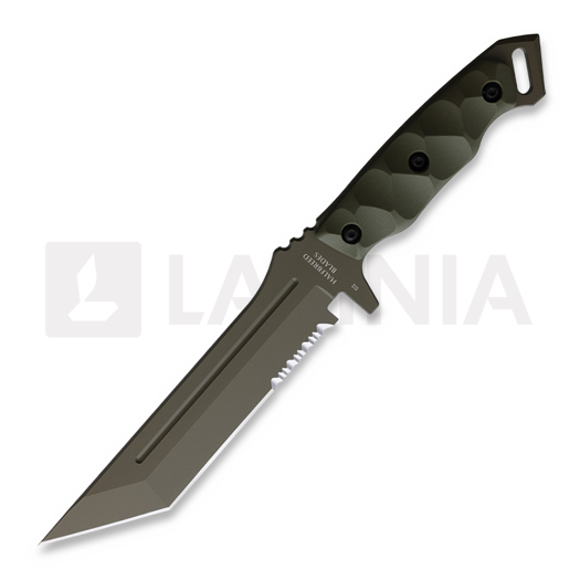 Halfbreed Blades Medium Infantry Knife, olive drab