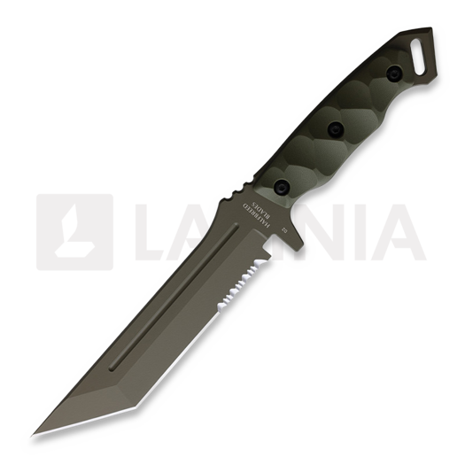 Halfbreed Blades Medium Infantry Knife, olijfgroen