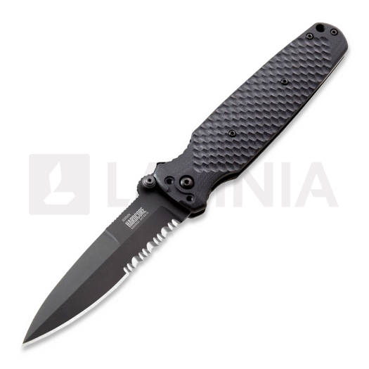 Hardcore Hardware Australia Covert 01 - PVD - G10 סכין מתקפלת, שחור
