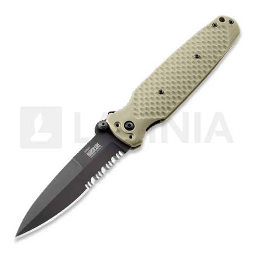Nóż składany Hardcore Hardware Australia Covert 01 - PVD - G10, khaki