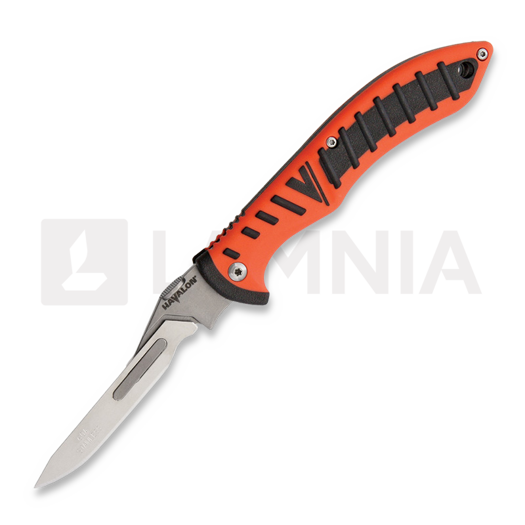 Nóż składany Havalon Forge Linerlock Orange