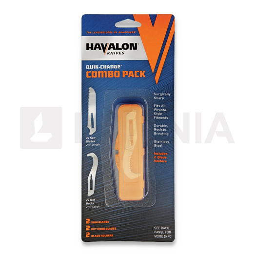 Lame de couteau Havalon Gut Hook Saw Blade Combo