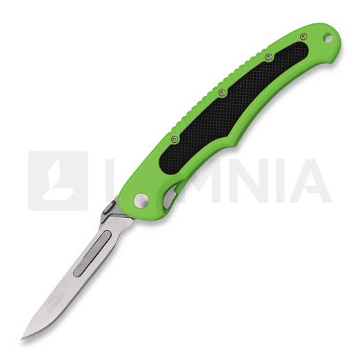Coltello pieghevole Havalon Piranta-Bolt Quik-Change, verde
