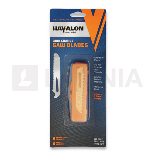Naža asmens Havalon Piranta Saw Blade 3-Pack