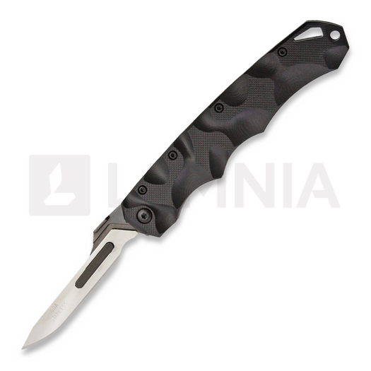 Havalon Piranta-Stag Quik-Change foldekniv, sort