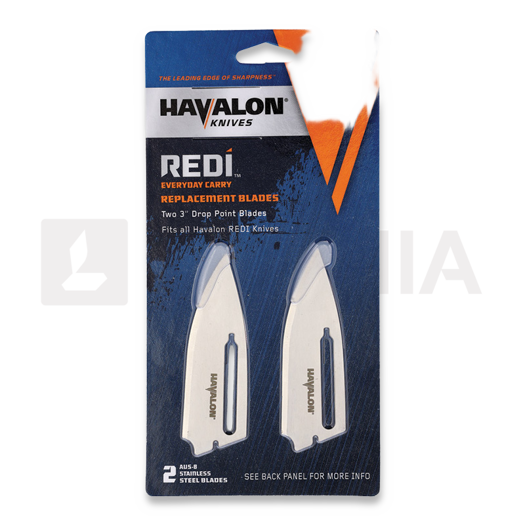 Havalon Redi 2 Pack Non Serrated Blade