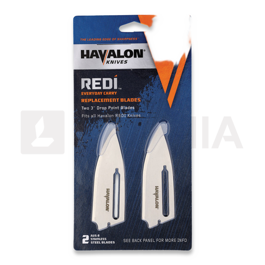 Havalon Redi 2 Pack Non Serrated Blade