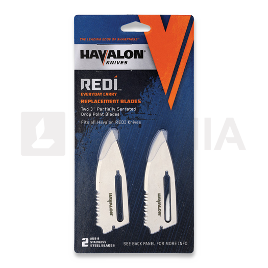 Havalon Redi 2 Pack Serrated Blades