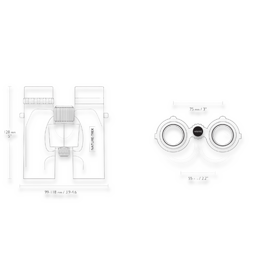 Binokkel Hawke Nature Trek 8x32, roheline