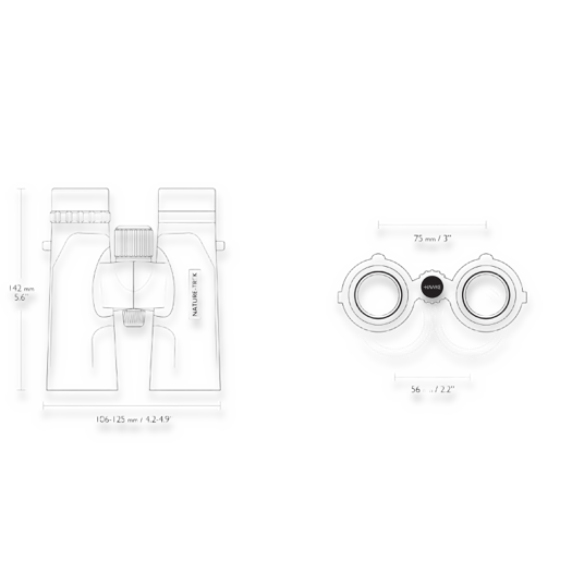 Бинокль Hawke Nature Trek 8x42, зелёный