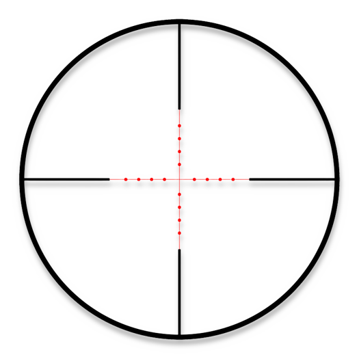 Hawke Vantage IR 3-9x40 AO Mil Dot richtkijker