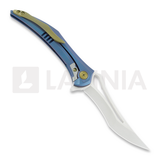 Zavírací nůž HEAdesigns Flame, modrá