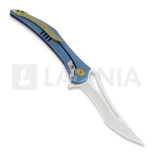 HEAdesigns Flame sulankstomas peilis, mėlyna