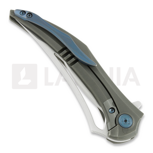 Coltello pieghevole HEAdesigns Flame, grigio
