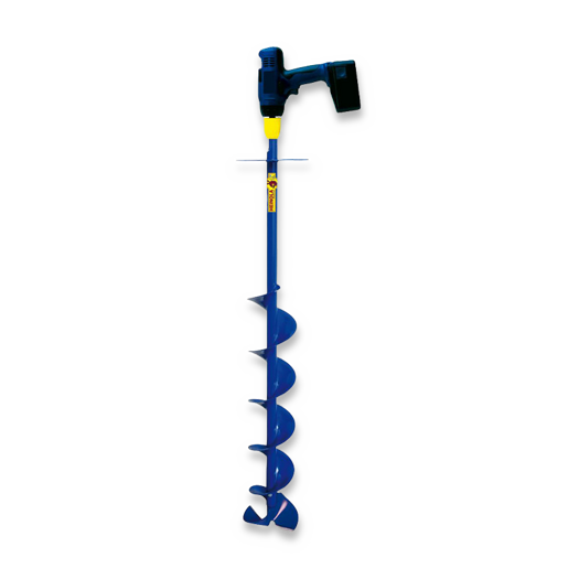 Jääpuur Heinola Pro Cordless drill, 205mm 8", blue