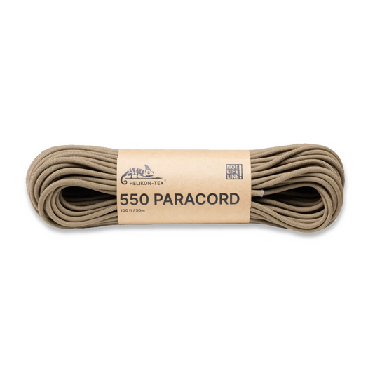 Helikon-Tex 550 Paracord (100ft) - Coyote CD-WL1-NL-11
