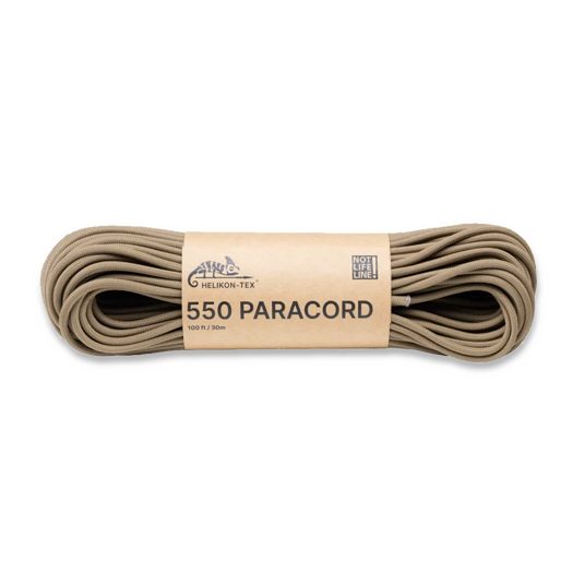 Helikon-Tex 550 Paracord (100ft) - Coyote CD-WL1-NL-11