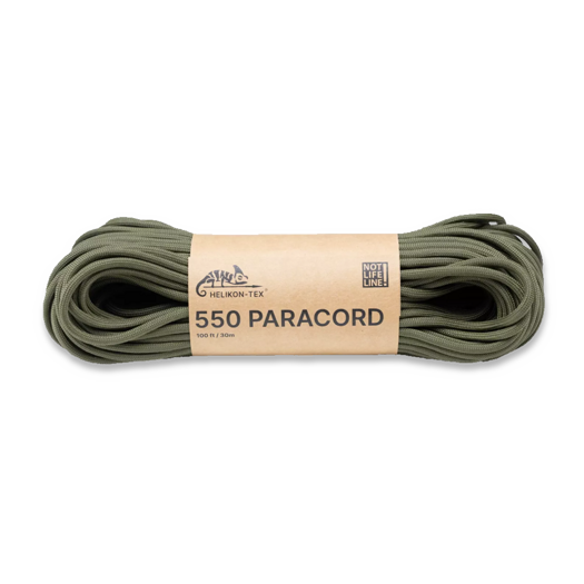 Helikon-Tex 550 Paracord (100ft) - Olive Drab CD-WL1-NL-32