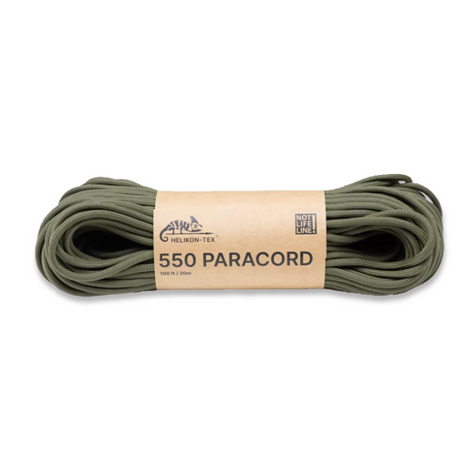 Helikon-Tex 550 Paracord (100ft) - Olive Drab CD-WL1-NL-32