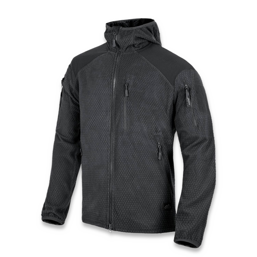 Jacket Helikon-Tex Alpha Hoodie, negru BL-ALH-FG-01