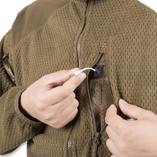 Jacket Helikon-Tex Alpha Hoodie, coyote BL-ALH-FG-11