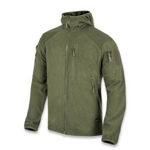 Jacket Helikon-Tex Alpha Hoodie, vert BL-ALH-FG-02