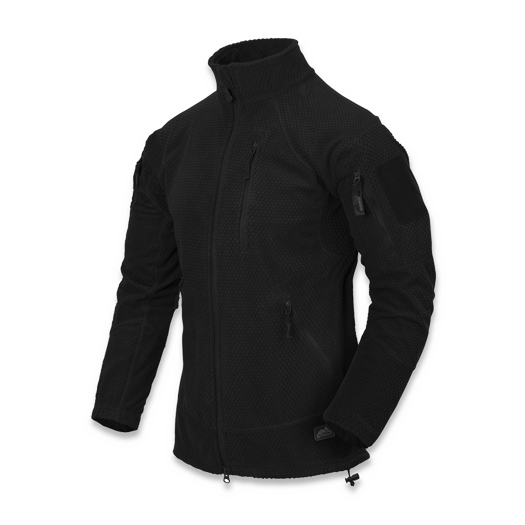 Helikon-Tex Alpha Tactical Jacket - Grid Fleece - Black BL-ALT-FG-01