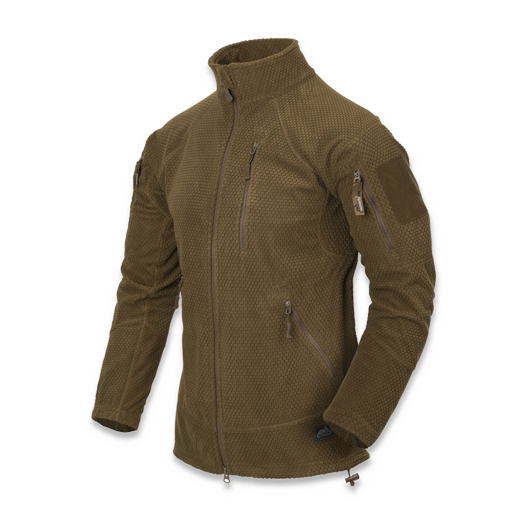Helikon-Tex Alpha Tactical Jacket - Grid Fleece - Coyote BL-ALT-FG-11