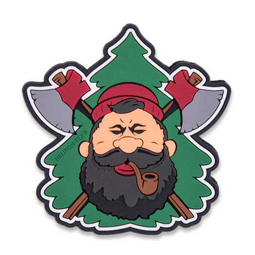 Helikon-Tex Beardman Bushcraft Aufnäher OD-BMB-RB-02