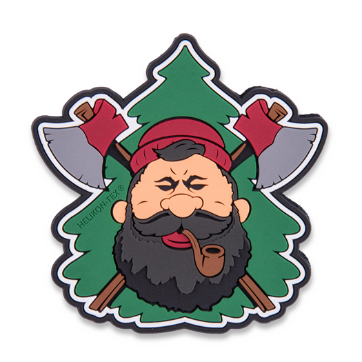 Helikon-Tex Beardman Bushcraft morale patch OD-BMB-RB-02