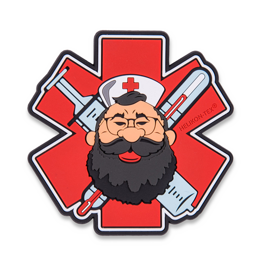 Helikon-Tex Beardman Medic moralne naljepnice OD-BMM-RB-25