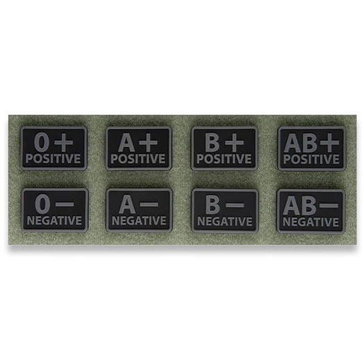 Знак Helikon-Tex Blood (set - 2pcs.), черен OD-BLP-RB-01