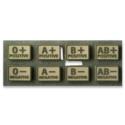 Emblema Helikon-Tex Blood (set - 2pcs.), khaki OD-BLP-RB-13