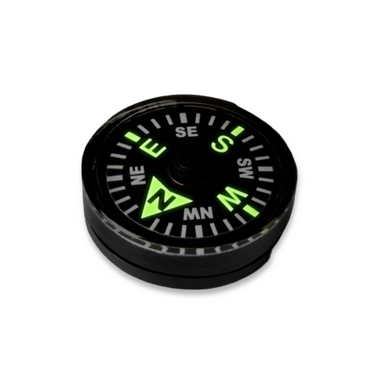 Helikon-Tex Button Compass Large, melns KS-BCL-AT-01