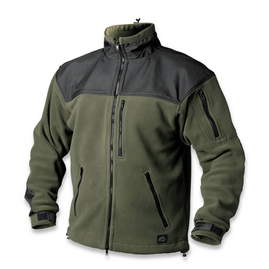 Jacket Helikon-Tex Classic Army Fleece, olive/black BL-CAF-FL-16