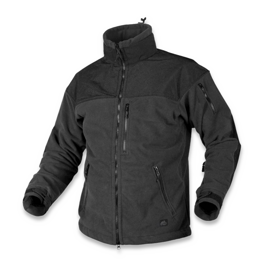 Jacket Helikon-Tex Classic Army Fleece Windblocker, чорний BL-CAF-FM-01
