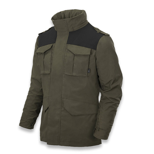 Helikon-Tex Covert M-65 Jacket® - Taiga Green / Black A jacket, XXXL KU-C65-DC-0901A-B08