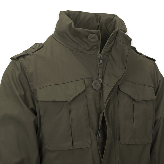 Helikon-Tex Covert M-65 Jacket® - Taiga Green / Black A jacket KU-C65-DC-0901A