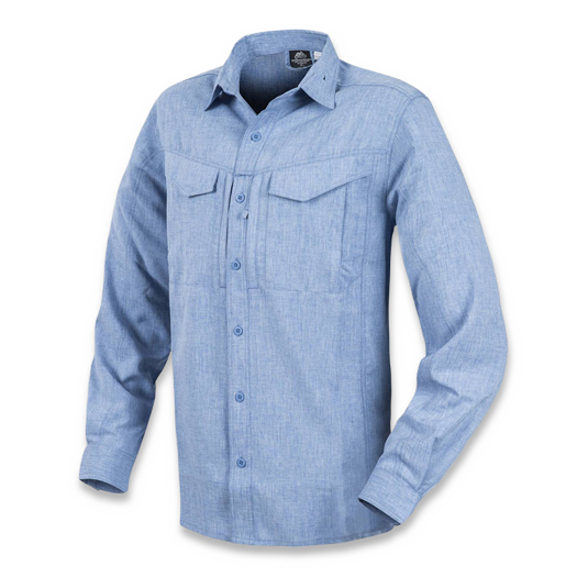 Helikon-Tex Defender Mk2 Gentleman Shirt, melange light blue KO-DGM-PO-6520Z